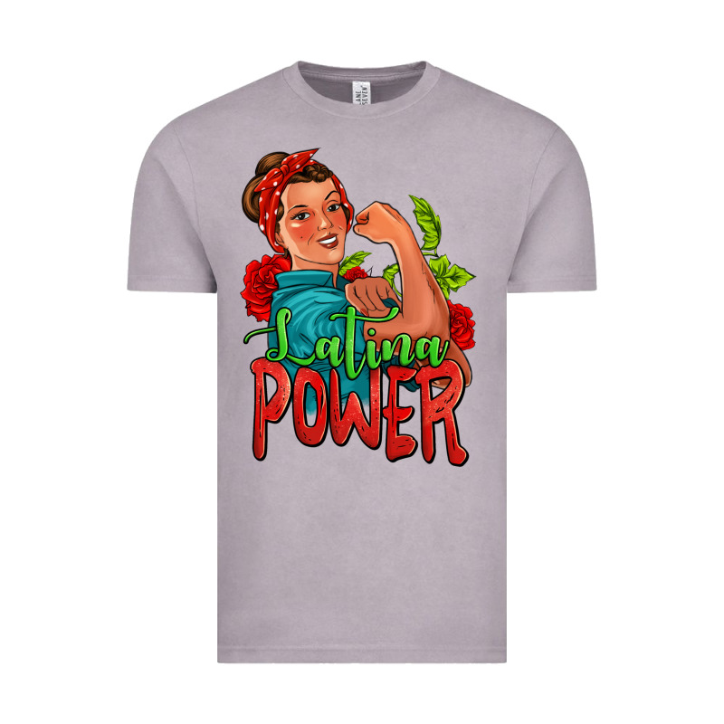 Latina Power Strong Woman Vintage Tee by Jasminsmagicworld | Teevron