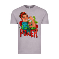 Vintage Zinc latina power strong woman Vintage Tee - Jasminsmagicworld