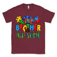 Burgundy my brother is au some a Classic Tee - Artiststas