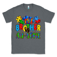 Charcoal Heather my brother is au some a Classic Tee - Artiststas