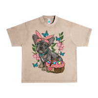 French Oak easter french bulldog Urban Heavy Tee - RanaPortraitStore