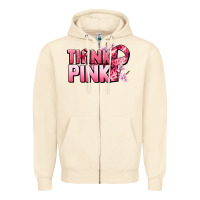 Sandshell Think pink Cancer Awareness Zipper Hoodie - FaDigitalArtStudio