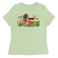 Matcha juneteenth coffee cups Ladies Tee - MaliasSmallBusiness