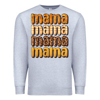Heather Grey mama fall Premium Sweatshirt - BundleAndBundleShop