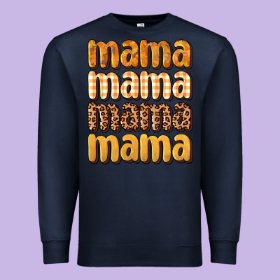 Mama Fall Premium Sweatshirt Designed By Bundleandbundleshop