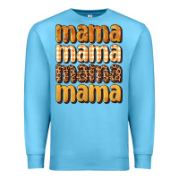Ocean Blue mama fall Premium Sweatshirt - BundleAndBundleShop