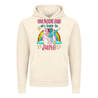 Vintage Artic unicorns are born in june Vintage Hoodie - Jasminsmagicworld