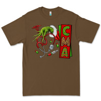 Cacao grinch hand cma nurse Premium Tee - NancyCooperArtShop