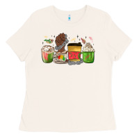 Juneteenth Coffee Cups Ladies Tee | Teevron