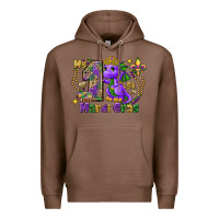 Chestnut Dragon my first Mardi Gras Premium Hoodie - FaDigitalArtStudio