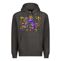 Smoke Dragon my first Mardi Gras Premium Hoodie - FaDigitalArtStudio