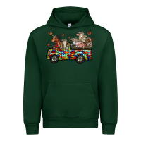 Foreset Green farm animals autism Urban Hoodie - RacoonDesign