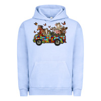 Pigment Grape Ice farm animals autism Urban Hoodie - RacoonDesign