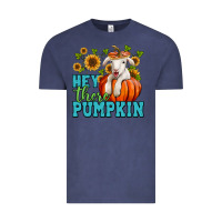 Vintage Denim hey there pumpkin lamb Vintage Tee - Jasminsmagicworld