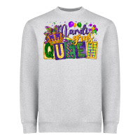 Mardi Gras Queen Heavyweight Sweatshirt | Teevron