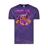 Cloud Purple Boo-jee Halloween afro sneakers Vintage Tee - RanaPortraitStore