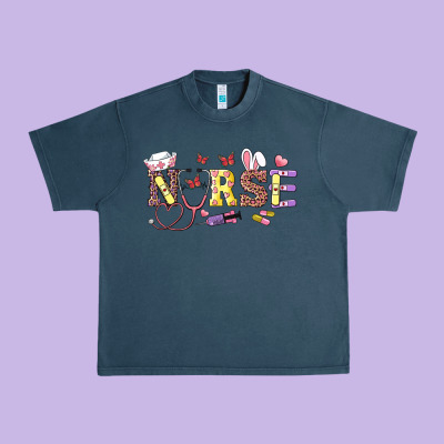 Easter Nurse Urban Heavy Tee Designed By Ranaportraitstore