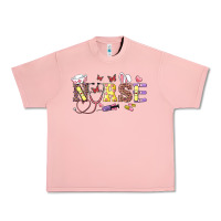 Salmon Easter Nurse Urban Heavy Tee - RanaPortraitStore