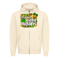 Sandshell St. Patrick's Little miss shenanigans Zipper Hoodie - OliviaCreatesArt