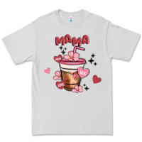 Dove Grey mama coffee cups Premium Tee - MaliasSmallBusiness