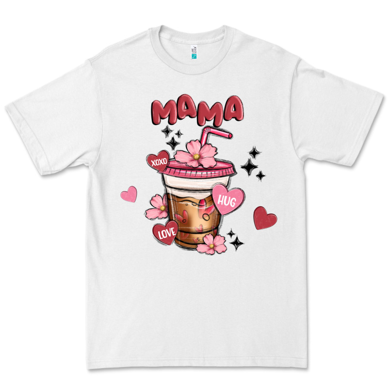 Mama Coffee Cups Premium Tee by MaliasSmallBusiness | Teevron