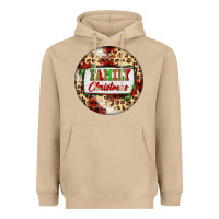 Mushroom Family Christmas Heavyweight Hoodie - FaDigitalArtStudio