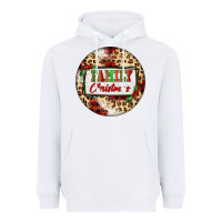 White Family Christmas Heavyweight Hoodie - FaDigitalArtStudio