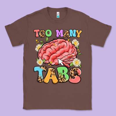 Too Many Tabs Classic Tee Designed By Artiststas