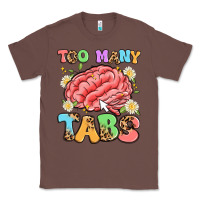 Chestnut too many tabs Classic Tee - Artiststas