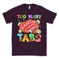 Plum too many tabs Classic Tee - Artiststas