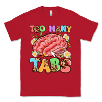 Red too many tabs Classic Tee - Artiststas
