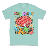 Seafoam too many tabs Classic Tee - Artiststas