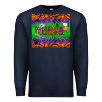 Navy halloween nurse tumbler Premium Sweatshirt - BundleAndBundleShop