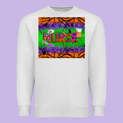 Halloween Nurse Tumbler Premium Sweatshirt Designed By Bundleandbundleshop