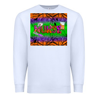White halloween nurse tumbler Premium Sweatshirt - BundleAndBundleShop