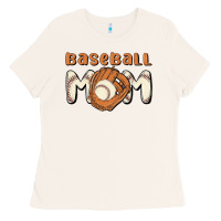 Bone baseball mom Ladies Tee - MaliasSmallBusiness