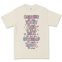 Bone believe like mary trust like joseph valentine s da Premium Tee - MaliasSmallBusiness