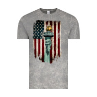Cloud Rock statue of liberty torch Vintage Tee - BarkalooDesign