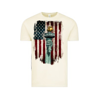Vintage Arctic statue of liberty torch Vintage Tee - BarkalooDesign