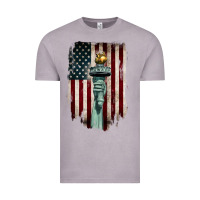 Vintage Zinc statue of liberty torch Vintage Tee - BarkalooDesign