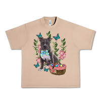 Burro Easter Pitbull Urban Heavy Tee - RanaPortraitStore
