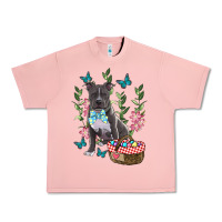 Salmon Easter Pitbull Urban Heavy Tee - RanaPortraitStore