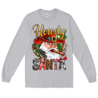 Moon Dust Howdy Santa Long Sleeve Tee - NancyCooperArtShop