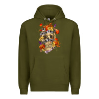Army Green Sorta sweet sorta spooky Premium Hoodie - RanaPortraitStore