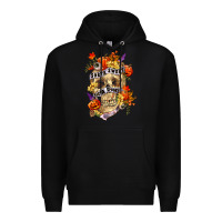 Black Sorta sweet sorta spooky Premium Hoodie - RanaPortraitStore