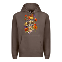 Coffee Sorta sweet sorta spooky Premium Hoodie - RanaPortraitStore