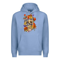 Colony Blue Sorta sweet sorta spooky Premium Hoodie - RanaPortraitStore