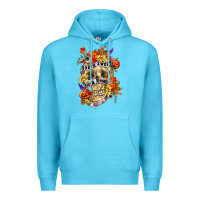 Ocean Blue Sorta sweet sorta spooky Premium Hoodie - RanaPortraitStore