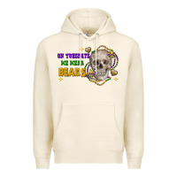 Tofu On tuesdays we wear beads skull Premium Hoodie - FaDigitalArtStudio