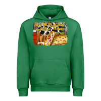Emerald feed me street food and tell me im pretty Urban Hoodie - RacoonDesign